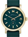 Marc Jacobs Baker Mini Green Dial Green Leather Strap Watch for Women - MBM1272 Buy Now By Marc Jacobs