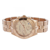 Marc Jacobs Blade Chronograph Rose Gold Dial Rose Gold Steel Strap Watch for Women - MBM3102 Buy Now By Marc Jacobs