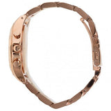 Marc Jacobs Blade Chronograph Rose Gold Dial Rose Gold Steel Strap Watch for Women - MBM3102 Buy Now By Marc Jacobs