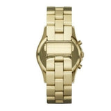 Marc Jacobs Henry Chronograph Gold Dial Gold Steel Strap Watch for Women - MBM3105 Buy Now By Marc Jacobs
