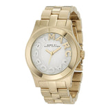 Marc Jacobs Rivera White Dial Gold Steel Strap Watch for Women - MBM3134 Buy Now By Marc Jacobs