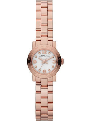 Marc Jacobs Amy White Dial Rose Gold Steel Strap Watch for Women - MBM8613 Buy Now By Marc Jacobs
