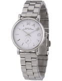 Marc Jacobs Baker White Dial Silver Steel Strap Watch for Women - MBM3242 Buy Now By Marc Jacobs
