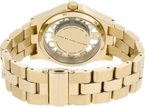 Marc Jacobs Henry Skeleton Gold Dial Gold Steel Strap Watch for Women - MBM3263 Buy Now By Marc Jacobs