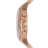 Marc Jacobs Blade Chronograph Brown Dial Rose Gold Steel Strap Watch for Women - MBM3308 Buy Now By Marc Jacobs
