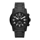 Marc Jacobs Larry Chronograph Black Dial Black Steel Strap Watch for Men - MBM5052 Buy Now By Marc Jacobs