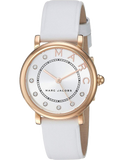 Marc Jacobs Roxy Silver Dial White Leather Strap Watch for Women - MJ1634 Buy Now By Marc Jacobs