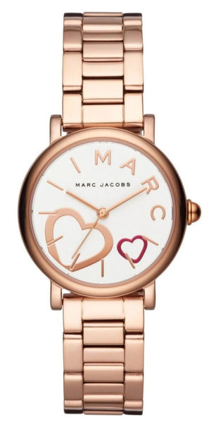Marc Jacobs Classic White Dial Rose Gold Steel Strap Watch for Women - MJ3592 Buy Now By Marc Jacobs