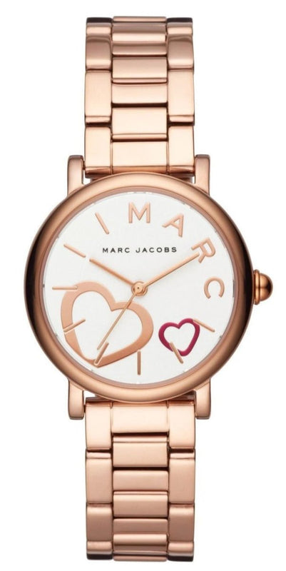 Marc Jacobs Classic White Dial Rose Gold Steel Strap Watch for Women - MJ3592 Buy Now By Marc Jacobs
