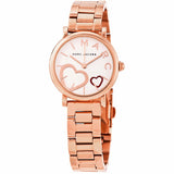 Marc Jacobs Classic White Dial Rose Gold Steel Strap Watch for Women - MJ3592 Buy Now By Marc Jacobs