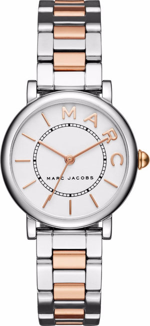 Marc Jacobs Roxy Silver Dial Two Tone Steel Strap Watch for Women - MJ3551 Buy Now By Marc Jacobs