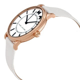 Marc Jacobs Roxy White Dial White Leather Strap Watch for Women - MJ1561 Buy Now By Marc Jacobs