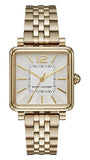 Marc Jacobs Vic Silver Dial Gold Steel Strap Watch for Women - MJ3462