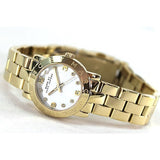 Marc Jacobs Mini Amy White Dial Gold Steel Strap Watch for Women - MBM3057 Buy Now By Marc Jacobs