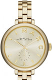 Marc Jacobs Sally Champagne Gold Dial Gold Steel Strap Watch for Women - MBM3363 Buy Now By Marc Jacobs