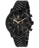Maserati Epoca Chronograph Limited Edition Black Dial Black Steel Strap Watch For Men - R8873618020 Buy Now By Maserati