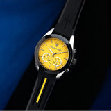 Maserati Traguardo Chronograph Yellow Dial Black Silicone Strap Watch For Men - R8871612045 Buy Now By Maserati