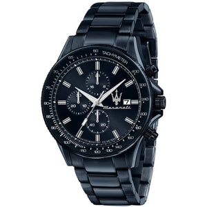 Maserati SFIDA Chronograph Blue Dial Blue Steel Strap Watch For Men - R8873640023 Buy Now By Maserati