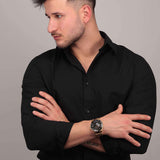 Maserati SFIDA Black Dial Yellow Gold Toned Watch For Men - R8823140003 Buy Now By Maserati