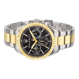 Maserati Competizione Chronograph Black Dial Two Tone Steel Strap Watch For Men - R8853100016 Buy Now By Maserati