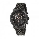 Maserati Epoca Limited Edition Chronograph Black Dial Black Steel Strap Watch For Men - R8873618019 Buy Now By Maserati