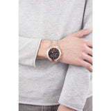 Maserati Traguardo Chronograph Brown Dial Two Tone Steel Strap Men's Watch - R8873612003 Buy Now By Maserati