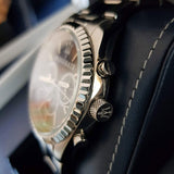 Maserati Competizione Chronograph Black Dial Silver Steel Strap Watch For Men - R8853100014 Buy Now By Maserati