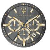 Maserati Successo Chronograph Gray Dial Gray Steel Strap Watch For Men - R8873621007 Buy Now By Maserati