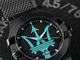 Maserati Potenza Aqua Edition Black Dial Black Mesh Strap Watch For Men - R8853144002 Buy Now By Maserati
