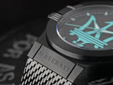 Maserati Potenza Aqua Edition Black Dial Black Mesh Strap Watch For Men - R8853144002 Buy Now By Maserati