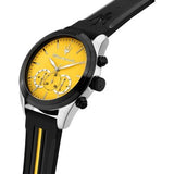 Maserati Traguardo Chronograph Yellow Dial Black Silicone Strap Watch For Men - R8871612045 Buy Now By Maserati