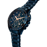Maserati Traguardo Chronograph Blue Dial Blue Steel Strap Watch For Men - R8873612054 Buy Now By Maserati
