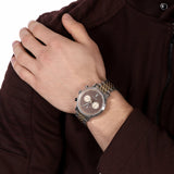 Maserati Legend Chronograph Brown Dial Two Tone Steel Strap Watch For Men - R8873638003 Buy Now By Maserati