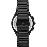 Maserati Triconic Quartz Black Dial Black Steel Strap Watch For Men - R8873639003 Buy Now By Maserati