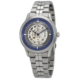 Maserati Ricordo Automatic Skeleton Silver Dial Silver Steel Strap Watch For Men - R8823133005 Buy Now By Maserati