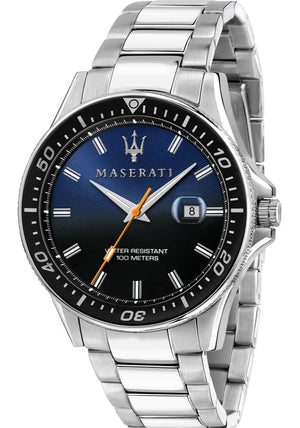 Maserati SFIDA Quartz Bue Dial Stainless Steel Watch For Men - R8853140001 Buy Now By Maserati
