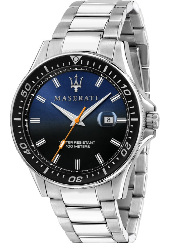 Maserati SFIDA Quartz Bue Dial Stainless Steel Watch For Men - R8853140001 Buy Now By Maserati
