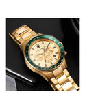 Maserati SFIDA Quartz Yellow Dial Gold Strap Watch For Men - R8873640005 Buy Now By Maserati