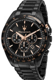 Maserati Traguardo Chronograph Black Dial Black Steel Strap Watch For Men - R8873612048 Buy Now By Maserati