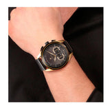 Maserati Traguardo Chronograph Black Dial Black Leather Strap Watch For Men - R8871612033 Buy Now By Maserati