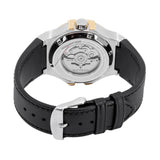 Maserati Potenza Automatic Skeleton Grey Dial Black Leather Strap Watch For Men - R8821108037 Buy Now By Maserati
