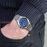 Maserati Triconic Quartz Blue Dial Silver Steel Strap Watch For Men - R8853139002 Buy Now By Maserati