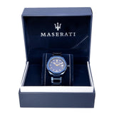 Maserati Guilloche Blue Edition 42mm Stainless Steel Watch For Men - R8853141001 Buy Now By Maserati