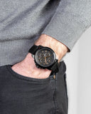 Maserati Successo Black Dial Black Rubber Strap Watch For Men - R8871621011 Buy Now By Maserati