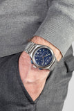 Maserati Triconic Quartz Blue Dial Silver Steel Strap Watch For Men - R8873639001 Buy Now By Maserati