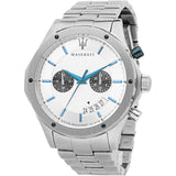 Maserati Circuito Chronograph Silver Dial Silver Steel Strap Watch For Men - R8873627005 Buy Now By Maserati