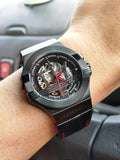 Maserati Potenza Automatic Black Dial Black Leather Strap Watch For Men - R8821108008 Buy Now By Maserati