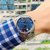 Longines Master Collection Automatic 40mm Blue Dial Silver Steel Strap Watch for Men - L2.793.4.97.6 Buy Now By Longines