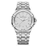 Maurice Lacroix Aikon Date White Dial Silver Steel Strap Watch for Men - AI1008-SS002-131-1 Buy Now By Maurice Lacroix