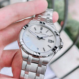 Maurice Lacroix Aikon Date White Dial Silver Steel Strap Watch for Men - AI1008-SS002-131-1 Buy Now By Maurice Lacroix